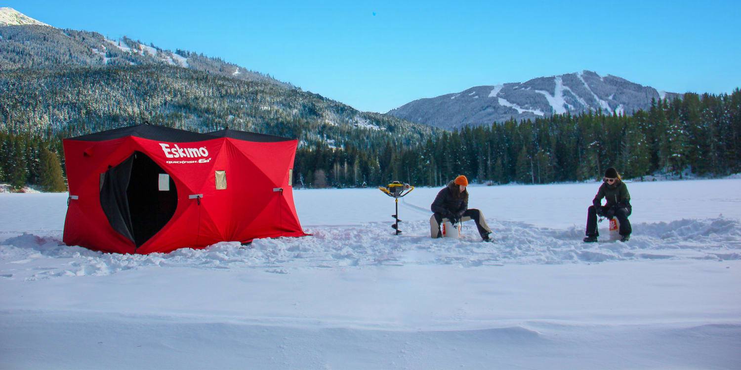 Seleção de locais para pesca no gelo e orientação especializada para o inverno
